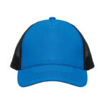 Trucker Kappe 5 Panels Blau, Rückansicht