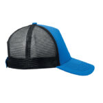 Trucker Kappe 5 Panels Blau von oben