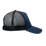 Trucker Kappe 5 Panels Blau von oben
