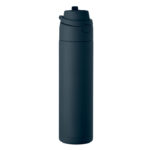 Einwandige Trinkflasche 650 ml Blau als Werbeartikel mit Logodruck