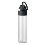 Trinkflasche RPET 700ml Schwarz von oben