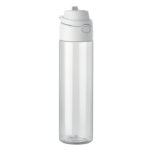 Trinkflasche RPET 700ml Weiß als Werbeartikel mit Logodruck