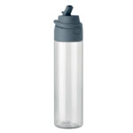 Trinkflasche RPET 700ml Blau, Rückansicht