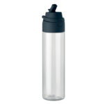 Trinkflasche RPET 700ml Blau, Rückansicht