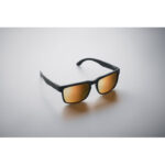 Festival-Sonnenbrille UV400 Orange, Detailaufnahme des Materials