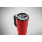 Doppelwandiger Becher 700ml Rot von oben
