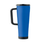 Doppelwandiger Becher 700ml Blau, Seitenansicht