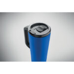 Doppelwandiger Becher 700ml Blau von oben