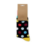 Socken 38-42 Schwarz, geöffnet dargestellt