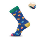 Socken 38-42 Blau als Werbeartikel mit Logodruck