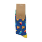 Socken 38-42 Blau, geöffnet dargestellt