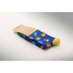 Socken 38-42 Blau, Seitenansicht