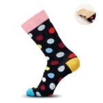 Socken 43-46 Schwarz als Werbeartikel mit Logodruck