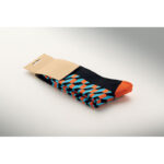 Socken 43-46 Orange, Seitenansicht