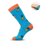 Socken 43-46 Blau als Werbeartikel mit Logodruck