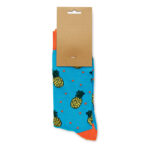 Socken 43-46 Blau, geöffnet dargestellt