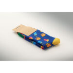 Socken 43-46 Blau, Seitenansicht