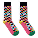 Socken 43-46 Rosa, Rückansicht