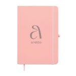 DIN A5 Notizbuch recy. PU – von schräg vorne