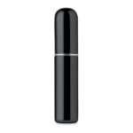Parfümzerstäuber 5ml Schwarz, geöffnet dargestellt