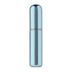 Parfümzerstäuber 5ml Blau, geöffnet dargestellt