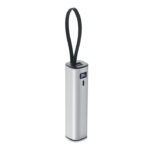 Powerbank 5000mAh PD 20W Silber als Werbeartikel mit Logodruck