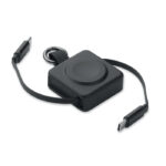 Einziehbares 100W-Typ-C-Kabel als Werbeartikel mit Logodruck