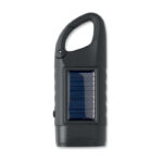 Solar-Dynamo-Taschenlampe – Vorderansicht