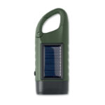 Solar-Dynamo-Taschenlampe – Rückansicht