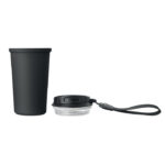 Becher recy. Edelstahl 400ml – Vorderansicht