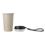 Becher recy. Edelstahl 400ml – Nahaufnahme