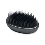 Anti-Tangle-Haarbürste Schwarz, Rückansicht