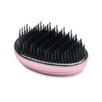 Anti-Tangle-Haarbürste Rosa, Rückansicht