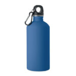 Einwandige Trinkflasche 500ml Blau als Werbeartikel mit Logodruck