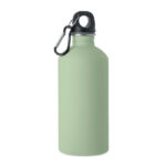 Einwandige Trinkflasche 500ml Gruen als Werbeartikel mit Logodruck
