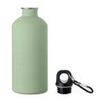 Einwandige Trinkflasche 500ml Gruen, Rückansicht