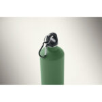 Einwandige Trinkflasche 750 ml Gruen, Detailaufnahme des Materials