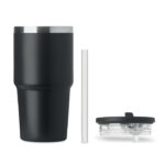 Doppelwandiger Trinkbecher 500ml – Seitenansicht
