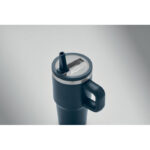 Doppelwandiger Trinkbecher 500ml Blau von oben