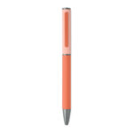 Drehkugelschreiber recy. Alu Orange von oben