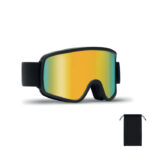 Skibrille UV400 Orange als Werbeartikel mit Logodruck