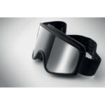 Skibrille UV400 Silber, geöffnet dargestellt