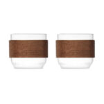 Kaffeegläser-Set, geöffnet dargestellt
