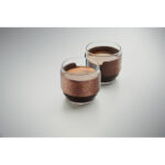 Kaffeegläser-Set von oben