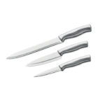 Messer-Set Edelstahl 3-tlg., geöffnet dargestellt