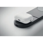 3in1 kabellose Ladestation, Detailaufnahme des Materials
