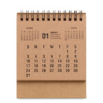 4-Jahres-Tischkalender von oben