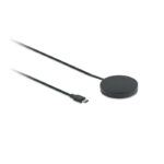 Magnetisches Ladegerät 25W Schwarz, geöffnet dargestellt