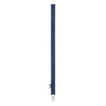Lanyard RPET 20mm Blau, geöffnet dargestellt