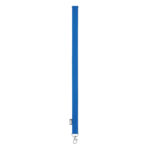 Lanyard RPET 20mm Blau, geöffnet dargestellt